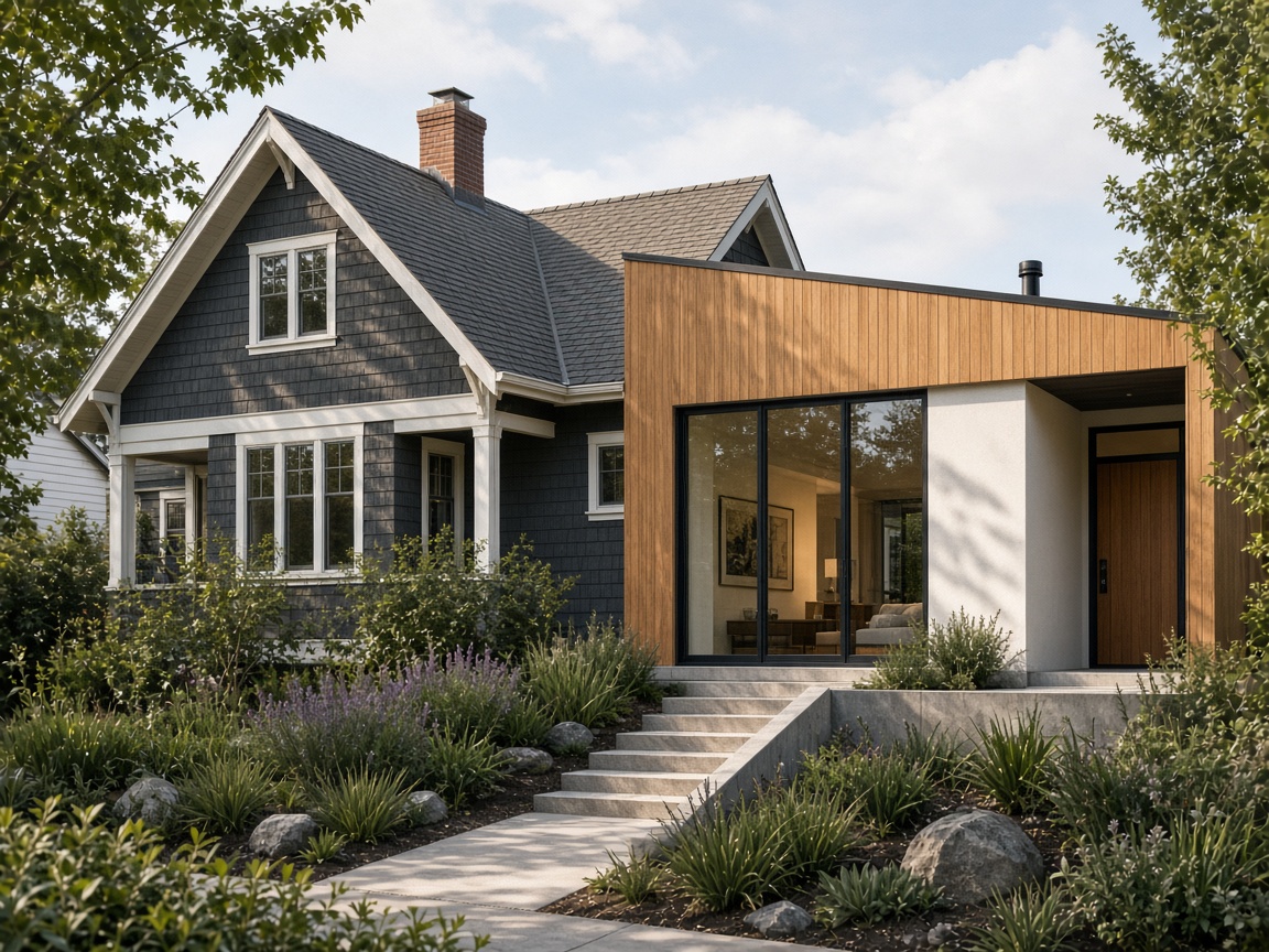 Bay Area home with a tasteful residential addition